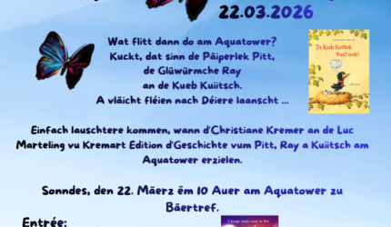 Flyer Kannerliesung